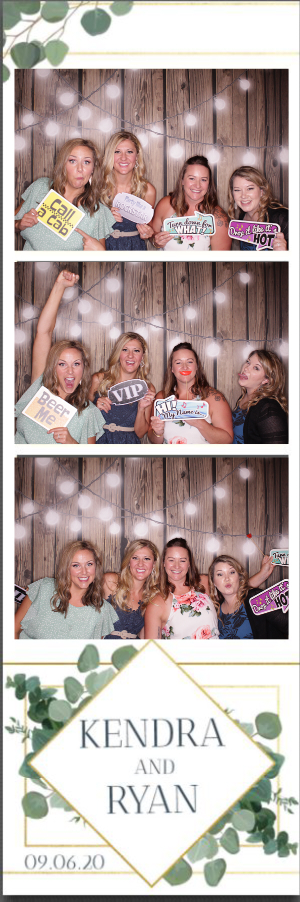 Kendra & Ryan | View more photos from the event at gallery.photoboothbillings.com/u/PhotoBoothBillings/Kendra-Ryan